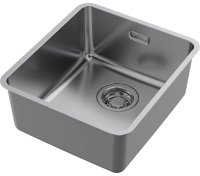 Кухонная мойка OMOIKIRI Omi 37-U/Ultra-IN 4997399 37x41.5 стальная, сталь
