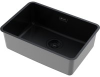 Кухонная мойка OMOIKIRI Omi 53-U/Ultra Mini-GB 4997418 53x37 стальная, графит