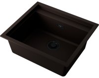 Кухонная мойка OMOIKIRI Sintesi 57-MO 4997457 57x50 из искусственного камня, мокко