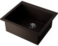 Кухонная мойка OMOIKIRI Bosen 57A-MO 4997465 57x50 из искусственного камня, мокко