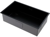 Кухонная мойка OMOIKIRI Taki 74-U/IF-GB Side-L 4997473 74x44 стальная, графит