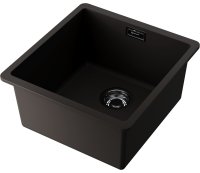 Кухонная мойка OMOIKIRI Kata 40-U-ES 4997501 40x42 из искусственного гранита, espresso
