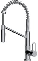 Смеситель для кухни OMOIKIRI Mikawa 2 Plus-SB C 4994451 с выдвижным шлангом и подключением фильтра, хром