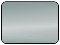 Зеркало с подсветкой Maretti Флоренция FL148060P14EL 80x60, черный, зеркало