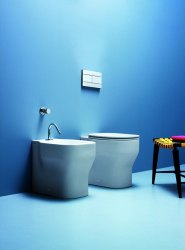 Напольное биде Azzura Glaze GLZ 500/P