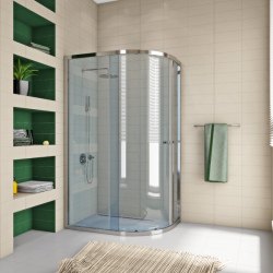 Полукруглый душевой уголок GuteWetter Shape Round GK-863