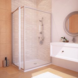 Прямоугольный душевой уголок GuteWetter Practic Rectan GK-401