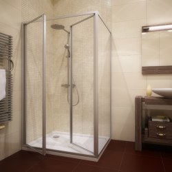 Прямоугольный душевой уголок GuteWetter Practic Rectan GK-402