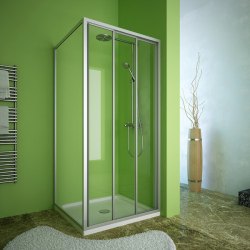 Квадратный душевой уголок GuteWetter Practic Square GK-403