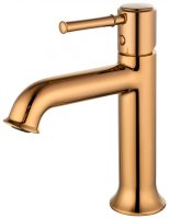 Смеситель для раковины Wonzon&Woghand Tor WW-88018073-RG, розовое золото