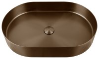 Раковина AltroBagno Eterno 001028BrAn 59x39 накладная, состаренная бронза