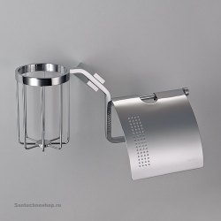 Бумагодержатель с освежителем Schein Watteau 126E2