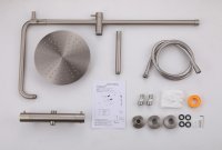Душевая система Abber Wasser Kreis AF8160SPL, цвет сатин