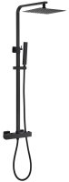 Душевая система Abber Daheim AF8260BL, цвет черный матовый