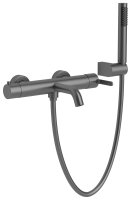 Смеситель для ванны ALTROBAGNO Unione ALTROBAGNOUnione0222GM, оружейная сталь