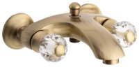 Смеситель для ванны Emmevi Deco Cristall 12001CRIBR, бронза