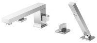 Смеситель на борт ванны Feramolli Cubo CL277, хром