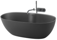 Встраиваемый смеситель для ванны Feramolli La élite GSL1MN, графит