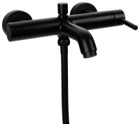 Смеситель для ванны FILARETE Roun FL2120BL, черный