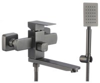 Смеситель для ванны Fmark FALSE FS8104Q, графит