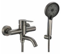 Смеситель для ванны Fmark FALSE FS8206Q, графит