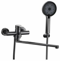 Смеситель для ванны Fmark FALSE FS8225Q, графит