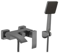 Смеситель для ванны Fmark FALSE FS8624Q, графит