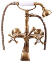 Смеситель для ванны Rav Slezak Morava MK760.5/2SM, бронза