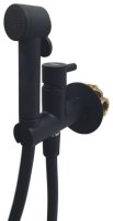 Гигиенический душ Webert Elio EL870303560PVC со смесителем, черный