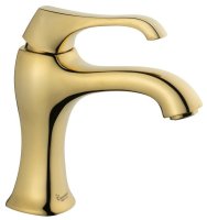 Смеситель для раковины Emmevi Ares 76003/OR, золото
