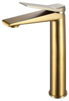Смеситель для раковины ESKO Shanghai Gold SHA25G, золотой сатин