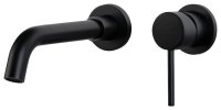 Смеситель для раковины FILARETE Roun FL4020BL встраиваемый, черный