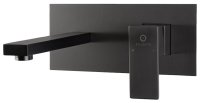 Смеситель для раковины FILARETE Fing FL4040BG встраиваемый, графит