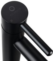 Смеситель для раковины FILARETE Roun FL6020BL, черный
