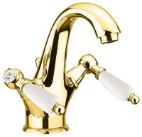Смеситель для раковины Fiore FALSE 02OO0623, золото