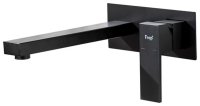 Смеситель для раковины FRAP H91-6 F1291-6 встраиваемый, черный