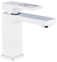 Смеситель для раковины GAPPO G17 G1017-8, белый/хром