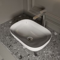 Смеситель для раковины KNOTLOR FALSE KN-84, хром