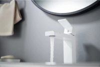 Смеситель для раковины KNOTLOR STABLE KN-20/WY, белый