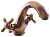 Смеситель для раковины Rav Slezak Morava MK328.5SM, бронза