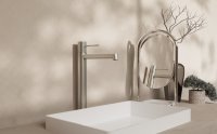 Смеситель для раковины Vincea Desire VBF-1D2BN, брашированный никель
