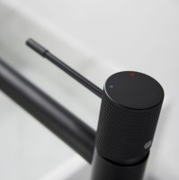 Смеситель для раковины Vincea Desire VBF-1D2MB, черный