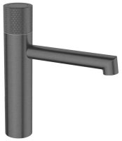 Смеситель для раковины Vincea Desire VBF-1D3GM, вороненая сталь