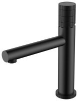 Смеситель для раковины Vincea Groove VBF-4G1MB, черный