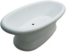 Ванна Marmo&amp;Bagno Аззуро 180x90 из искусственного камня