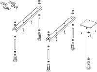 Ножки для ванны RihoVar 12