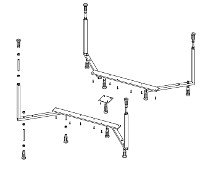 Полу каркас для ванны RihoVar 14