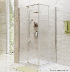 Душевой уголок Wasser Kraft Leine квадратный