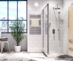 Душевой уголок Wasser Kraft Berkel прямоугольный