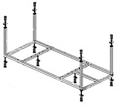 Каркас для ванны Cezares Metauro Wall